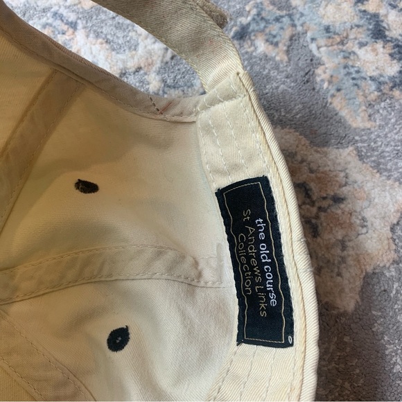 St Andrews Links Cream Baseball Cap - Picture 2 of 3